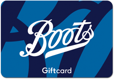 Boots gift card